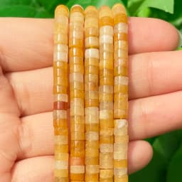 Natural Turquoises Quartz Lapis Lazuli Rondelle Spacer Beads 4*2mm Flat Round Disc Stone Beads for Jewelry DIY Making Bracelet