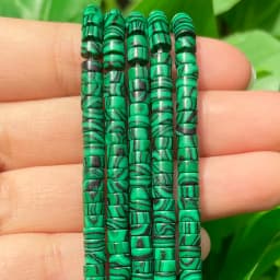 Natural Turquoises Quartz Lapis Lazuli Rondelle Spacer Beads 4*2mm Flat Round Disc Stone Beads for Jewelry DIY Making Bracelet