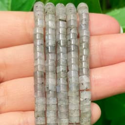 Natural Turquoises Quartz Lapis Lazuli Rondelle Spacer Beads 4*2mm Flat Round Disc Stone Beads for Jewelry DIY Making Bracelet