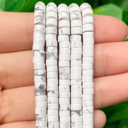 Natural Turquoises Quartz Lapis Lazuli Rondelle Spacer Beads 4*2mm Flat Round Disc Stone Beads for Jewelry DIY Making Bracelet