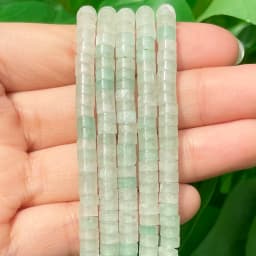 Natural Turquoises Quartz Lapis Lazuli Rondelle Spacer Beads 4*2mm Flat Round Disc Stone Beads for Jewelry DIY Making Bracelet