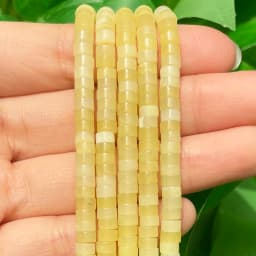 Natural Turquoises Quartz Lapis Lazuli Rondelle Spacer Beads 4*2mm Flat Round Disc Stone Beads for Jewelry DIY Making Bracelet