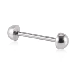 1PC Punk Tongue Nail Middle Finger Surgical Steel Anodizing Prevent Allergic Tongue Barbells Sexy Unisex Body Piercing Jewelry