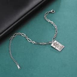 LIKGREAT Tarot Card Charms Bracelets for Women Men The Major Arcana Amulet Stainless Steel Classic Tarot Wrist Jewelry Gifts