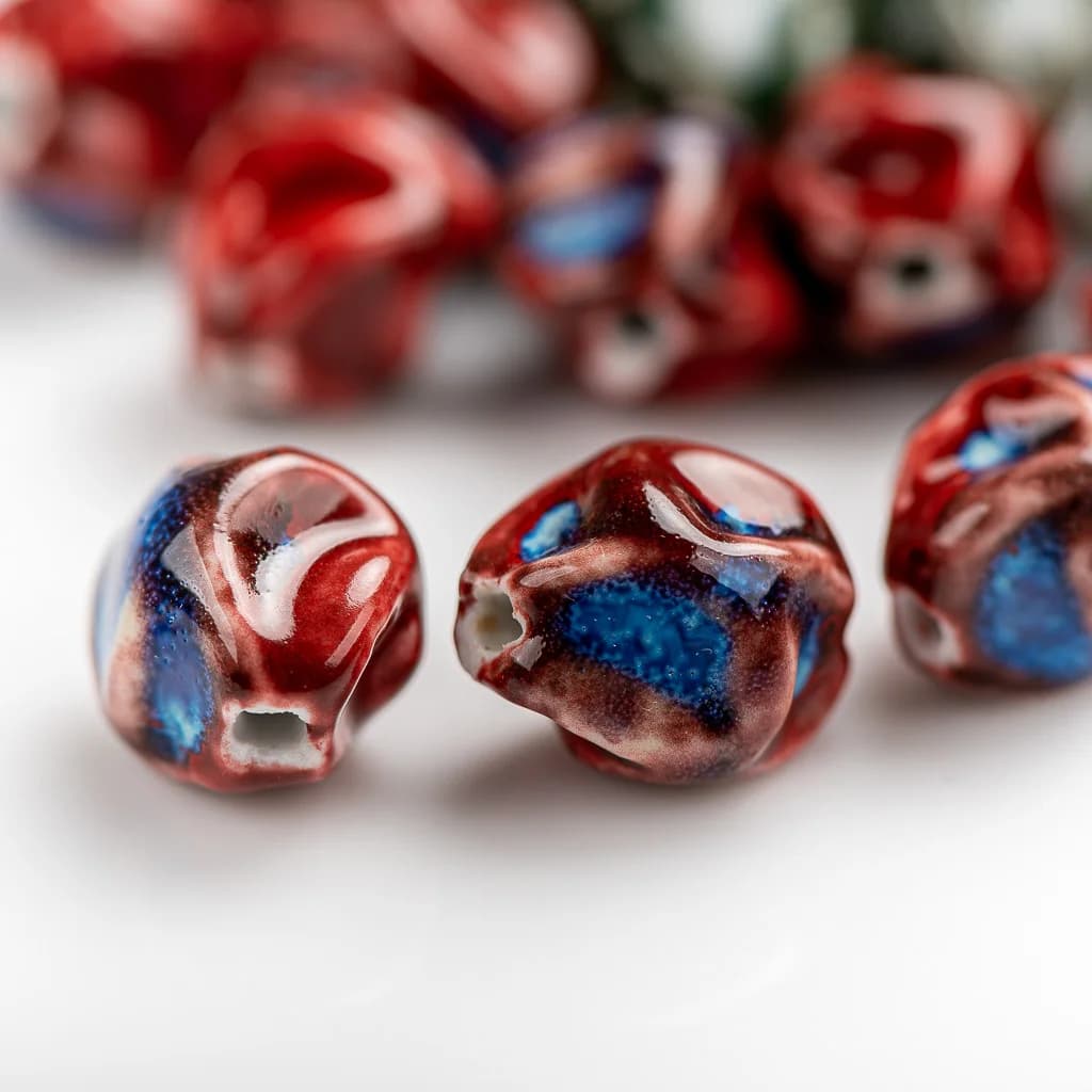 18#10pcs Specail Shape Ceramic Beads Pendant Porcelain Jewelry Part for Necklace Bracelet #XN084 création de bijoux