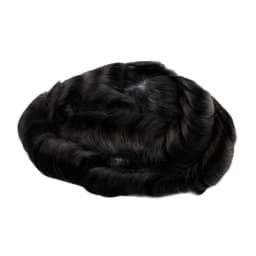 Men's Capillary Prothesis Mono Men's Wig Natural Hair Wigs for Men 6" Human Male Hair Prosthesis For Men Toupee Durable Men Wig
