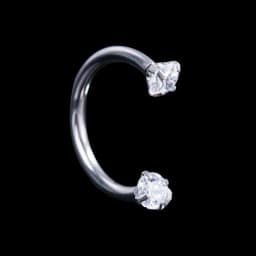 1Pc Surgical Steel Earring Internal Piercing Septo Nose Lip Eyebrow Ear Septum Cartilage Helix Captive Hoop Ring Belly Piercing