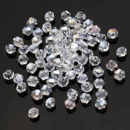 Czech Bicone Black 2/3/4/5/6/8/10mm Faceted Glass Crystal Bead for Crafts Jewelry Making Charms Accessories Needlework Wholesale