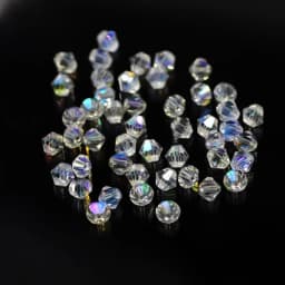 Czech Bicone Black 2/3/4/5/6/8/10mm Faceted Glass Crystal Bead for Crafts Jewelry Making Charms Accessories Needlework Wholesale