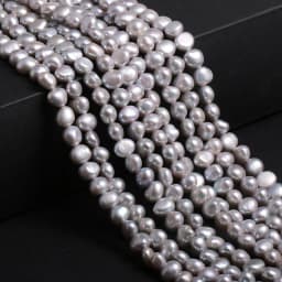 Natural Freshwater Pearl Baroque White pink Irregular Beads for Jewelry Making DIY Earrings Bracelet Necklace Accessories