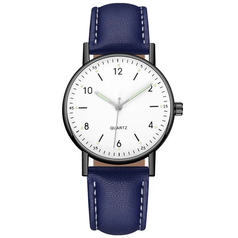 Watch Ladies Women's High-end Male Female Quartz Men Stainless Steel Luminous Dial Leisure Wristwatch Ladies Girls Clock