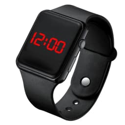 Digital Watches Men For Women Electronic LED Wristwatch Fashion Casual Simple Silicone Female Clock