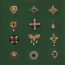 Baroque French Retro Pearl Exquisite Brooch Pin Summer Skirt Badge Bag Brooches For Woman Party Accessories