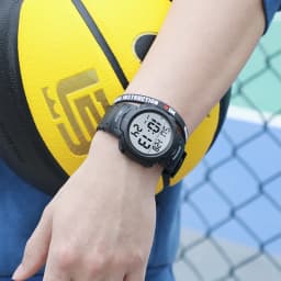 TOP Mens Watch Fashion Big Dial Sport Watches 50M Waterproof Alarm Clock Digital Men WristWatch Relogio Masculino