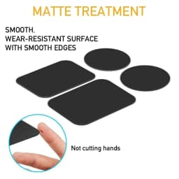 Not Magnetic Metal Plate For Car Phone Holder Universal Iron Sheet Disk Sticker Mount Mobile Phone Magnet Stand For Smart Phone