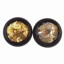 1 Box Metal Gear Stud Sheet Mixed Steampunk Nail Art Decoration Dropsh In Accessories