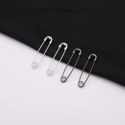 Wholesale 925 Sterling Silver Pin Earrings New Fashion Hip HopCool Handsome Men and Women Clip Ear Stud Jewelry