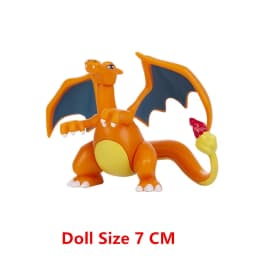 Pokemon Anime Figure Bulk Buy Lot Pikachu Charizard Mew Mewtwo Cartoons Pocket Monster Action Toys Model  Birthday Gifts