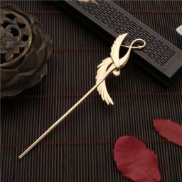 Chinese Wedding Hair Accessories Vintage Hairpins For Women Elegant Alloy Hair Stick Personalized Retro Hanfu Cloth Hair Jewelry