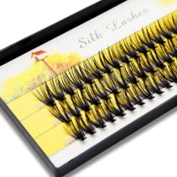 MUYD 20D/30D Mink Super Soft Cluster Eyelash Extension Natural 3D Russian Volume Faux Eyelashes Individual Makeup Silk Lashes