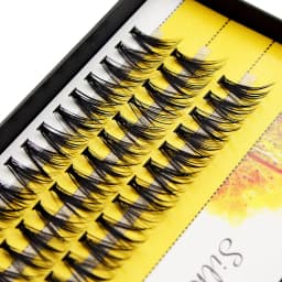 MYUD 20D/30D Cluster Silk 3D Russian Volume Individual Makeup Lashes Extension Beauty Cilia Natural Super Soft Faux Eyelashes