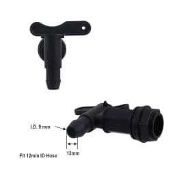 High Flow Bottling Spigot Fit 12mm ID Hose Homebrew Bottling Bucket Spigot Beer Tap Bottling Faucet