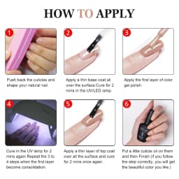 NAILCO 15ml Gel Nail Polish Semipermanente Varnishes Lacquer Esmalte Black White Color UV Lakiery Hybrydowe Vernis Gellak Polish