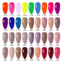 NAILCO 15ml Gel Nail Polish Semipermanente Varnishes Lacquer Esmalte Black White Color UV Lakiery Hybrydowe Vernis Gellak Polish