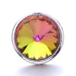 Forty Style High Quality Fashion Color Crystal Snap Button 5Pcs Snap Button Jewelry Women's 18mm Snap Bracelet Accessories Gift