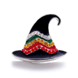 Forty Style High Quality Fashion Color Crystal Snap Button 5Pcs Snap Button Jewelry Women's 18mm Snap Bracelet Accessories Gift