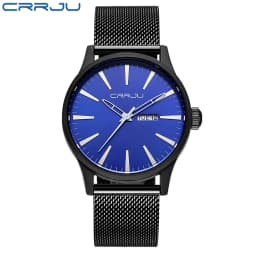 CURREN Fashion Mens Stainless Steel Watches Luxury Men Sports Quartz Wrist Watch Male Business Casual Watch relogio masculino