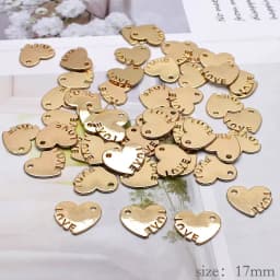 27 style Heart Pendant Charms Metal Alloy Love Heart Charms Pendants For Jewelry Making Findings DIY Necklace Pendants 6pcs