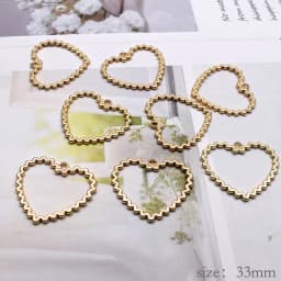 27 style Heart Pendant Charms Metal Alloy Love Heart Charms Pendants For Jewelry Making Findings DIY Necklace Pendants 6pcs