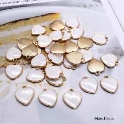 27 style Heart Pendant Charms Metal Alloy Love Heart Charms Pendants For Jewelry Making Findings DIY Necklace Pendants 6pcs