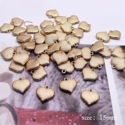 27 style Heart Pendant Charms Metal Alloy Love Heart Charms Pendants For Jewelry Making Findings DIY Necklace Pendants 6pcs