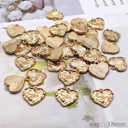 27 style Heart Pendant Charms Metal Alloy Love Heart Charms Pendants For Jewelry Making Findings DIY Necklace Pendants 6pcs