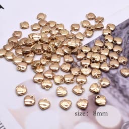 27 style Heart Pendant Charms Metal Alloy Love Heart Charms Pendants For Jewelry Making Findings DIY Necklace Pendants 6pcs
