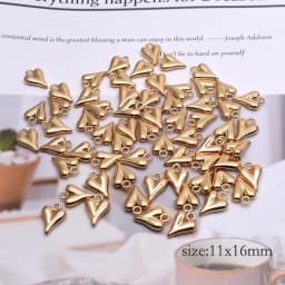 27 style Heart Pendant Charms Metal Alloy Love Heart Charms Pendants For Jewelry Making Findings DIY Necklace Pendants 6pcs