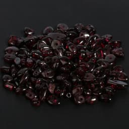 Natural Dark Red Garnet Irregular Shape Gravel Stone Beads Loose Beads For Jewelry Making DIY Necklace Bracelet Accessories 16''