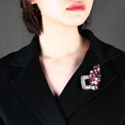 Brooch Creative Personality Simple Atmosphere Suit Coat Accessories Sweater Chain Green Clothes Corsage Mother's Day Gift
