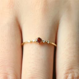 CAOSHI Simple Design Super Thin Rings Paved Tiny Crystal Stone Exquisite Women's Jewelry Daily Collocation Finger Accessories