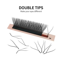 Goddess YY Shape Lashes 0.05/0.07mm C /D /M /L /CC Hand Woven Premium Soft Light Natural Eyelashes Extension Make up Eyelashes
