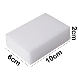 100 Pcs/lot Magic Sponge Multi-functional Cleaning Eraser Melamine Sponge For Kitchen Bathroom Cleaning Accessories 100*60*20mm