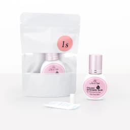 GLAMLASH 5ml 1 Second Fast Drying Strong Fake Eyelash Extension Glue for Professional Low Smell False Eye Lash Glue