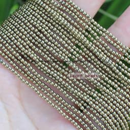 Shining!Natural Hematite Pyrite Round 2-12mm Round Loose beads,For DIY Jewelry Making !We provide mixed wholesale for all items!