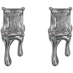 XIYANIKE Sexy Lava Square Zircon Stud Earrings For Women Girl Luxury New Fashion Vintage Ear Jewelry Party Gift pendientes mujer