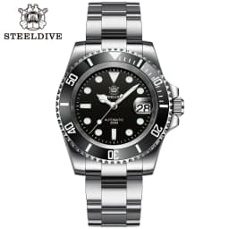 SD1953 Steeldive Brand 2022 Men Mechanical Wristwatch 41mm Stainless Steel Men Watch NH35 Sapphire Glass Men Watches
