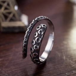 Vintage Chic Rabbit Animal Knuckle Rings for Women Charm Gothic Punk Frog Cat Octopus Opening Finger Rings Fashion Jewelry