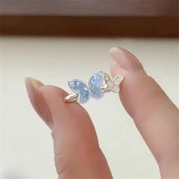 Vintage Chic Rabbit Animal Knuckle Rings for Women Charm Gothic Punk Frog Cat Octopus Opening Finger Rings Fashion Jewelry