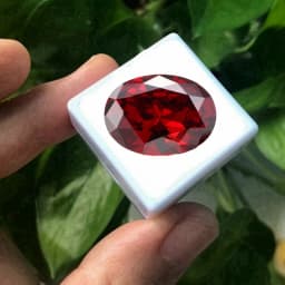 Brilliant Cut 13x18mm Oval Cut Red Lab Grown Ruby Gemstones Garnet Diy Jewelry VVS Gem  For Diy Jewelry Making